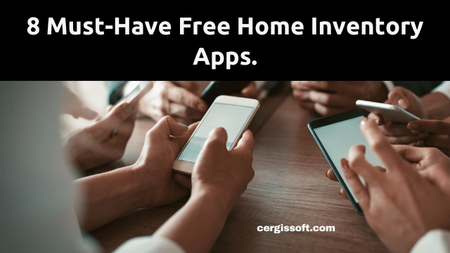 Home Inventory Apps
