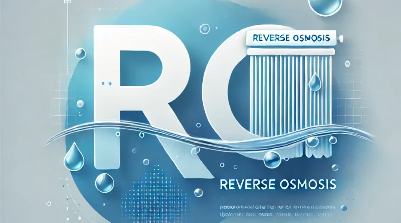 RO full form - Reverse Osmosis water purification process