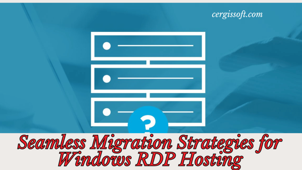 Windows RDP hosting migration with secure data transfer and minimal downtime.