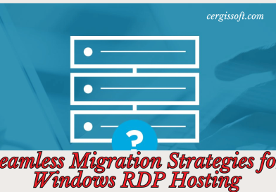 Windows RDP hosting migration with secure data transfer and minimal downtime.